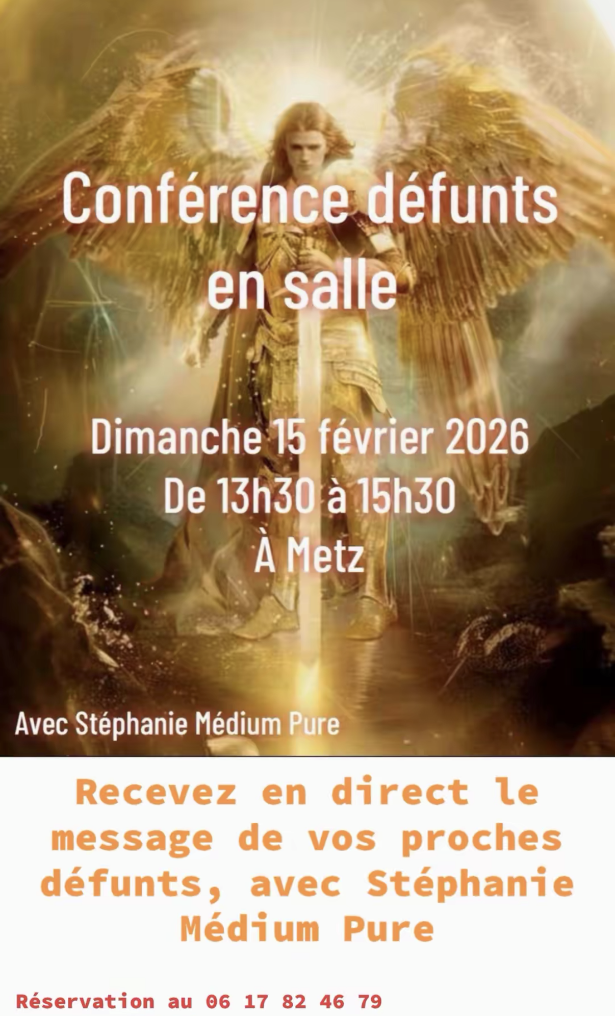 Illustration – Contact défunt en direct