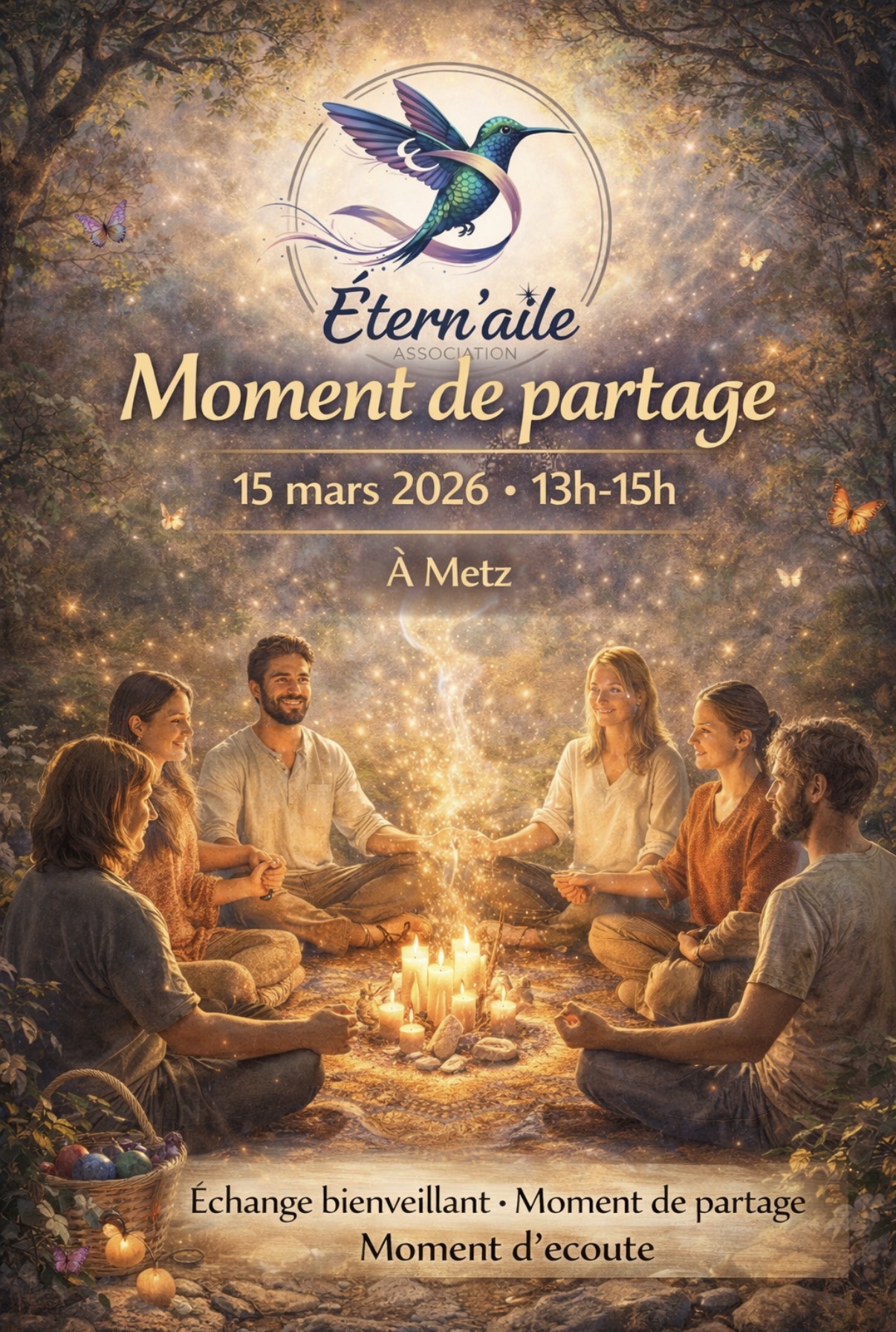 Illustration – Moment de partage le 15 Mars 2026